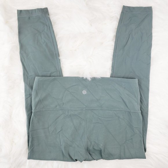 NWOT Athleta Green Elation 7/8 Leggings - Picture 4 of 6